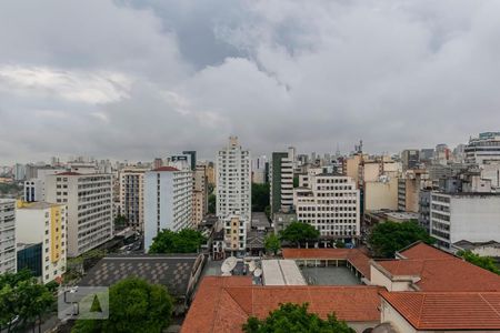 Vista de kitnet/studio para alugar com 1 quarto, 28m² em Liberdade, São Paulo