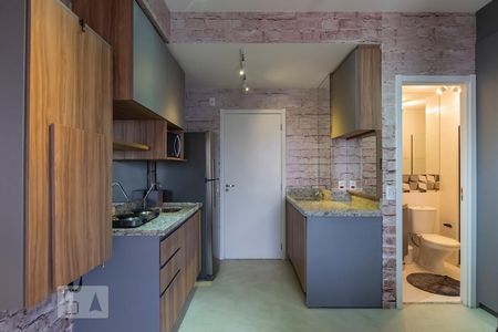 Studio para alugar com 28m², 1 quarto e sem vagaCozinha