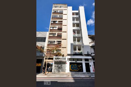 Fachada de apartamento à venda com 1 quarto, 42m² em Campos Elíseos, São Paulo