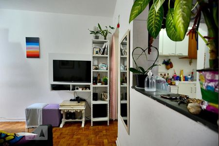 Sala de apartamento à venda com 1 quarto, 42m² em Campos Elíseos, São Paulo