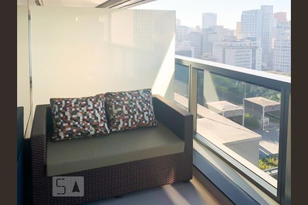 Varanda de kitnet/studio à venda com 1 quarto, 38m² em Santa Efigênia, São Paulo