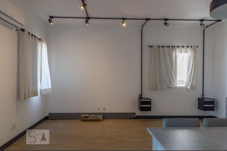 Sala/Quarto de apartamento para alugar com 1 quarto, 50m² em Centro, São Bernardo do Campo