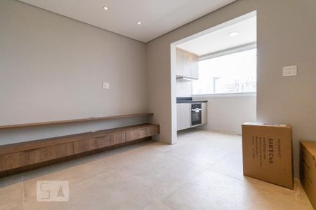 Sala - quarto e cozinha de kitnet/studio para alugar com 1 quarto, 27m² em Jardim Paulistano, São Paulo
