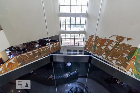 Apartamento para alugar com 48m², 1 quarto e 1 vaga Apartamento para alugar com 48m², 1 quarto e 1 vagaVista para o hall social a partir do elevador