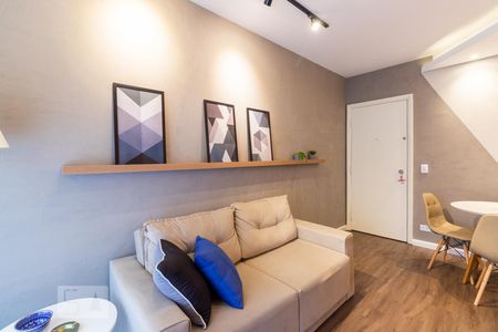 Sala de apartamento para alugar com 1 quarto, 45m² em Itaim Bibi, São Paulo