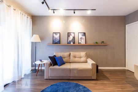 Sala de apartamento para alugar com 1 quarto, 45m² em Itaim Bibi, São Paulo