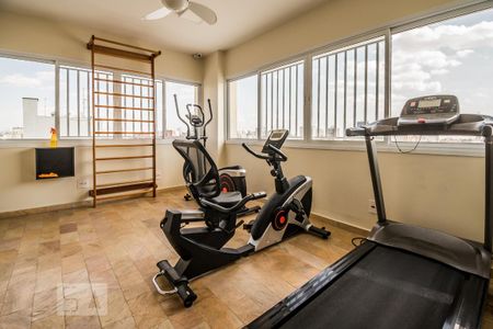 Apartamento para alugar com 115m², 3 quartos e 1 vaga Apartamento para alugar com 115m², 3 quartos e 1 vagaAcademia
