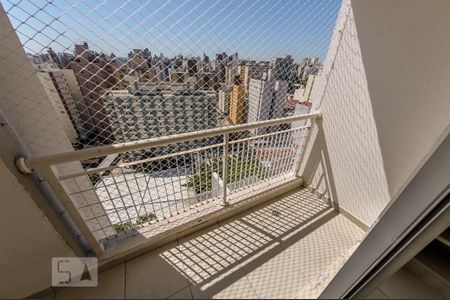 Sacada da Sala  de apartamento à venda com 1 quarto, 55m² em Centro, Campinas