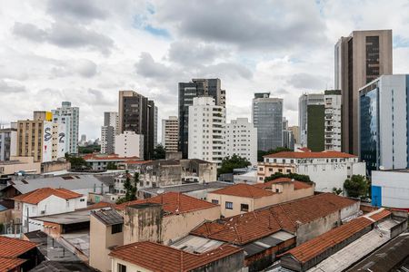 Vista da Sala de apartamento à venda com 1 quarto, 39m² em Pinheiros, São Paulo