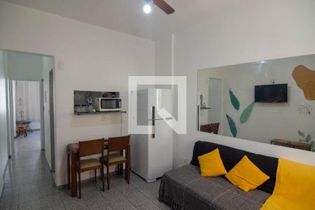Sala de apartamento para alugar com 1 quarto, 38m² em Copacabana, Rio de Janeiro