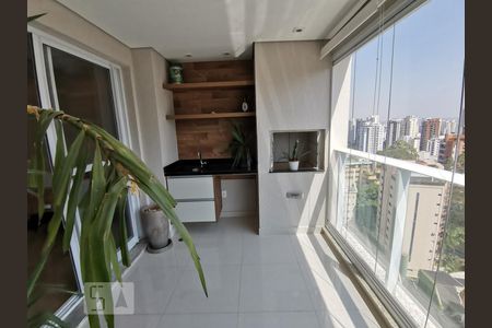 Varanda gourmet de apartamento à venda com 2 quartos, 89m² em Jardim Ampliação, São Paulo