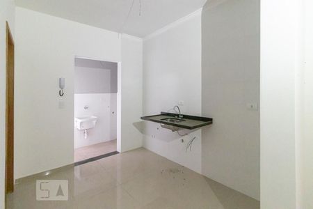 Sala/Cozinha de apartamento à venda com 2 quartos, 43m² em Parque Boturussu, São Paulo