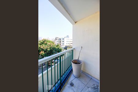 Varanda da Sala de apartamento à venda com 3 quartos, 100m² em Recreio dos Bandeirantes, Rio de Janeiro