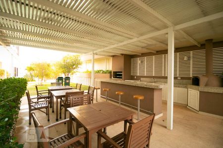 Apartamento para alugar com 140m², 3 quartos e 3 vagas Apartamento para alugar com 140m², 3 quartos e 3 vagasÁrea comum - Churrasqueira e Forno de Pizza