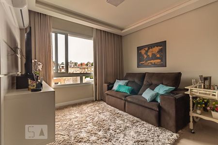 Sala de apartamento à venda com 2 quartos, 66m² em Petrópolis, Porto Alegre