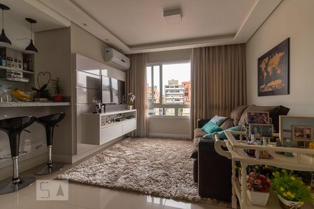 Sala de apartamento à venda com 2 quartos, 66m² em Petrópolis, Porto Alegre