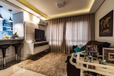 Sala de apartamento à venda com 2 quartos, 66m² em Petrópolis, Porto Alegre