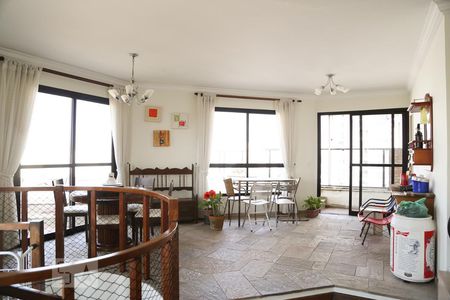 Sala da Cobertura de apartamento à venda com 4 quartos, 478m² em Vila Alexandria, São Paulo