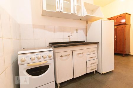 Cozinha de kitnet/studio para alugar com 1 quarto, 36m² em Cidade Universitária, Campinas