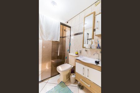 Banheiro de apartamento à venda com 2 quartos, 56m² em Vila São Francisco (zona Leste), São Paulo