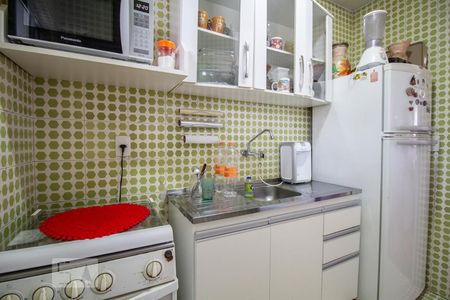 Cozinha de apartamento à venda com 1 quarto, 54m² em Campos Elíseos, São Paulo