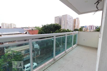 Varanda da Sala de apartamento à venda com 2 quartos, 49m² em Todos Os Santos, Rio de Janeiro