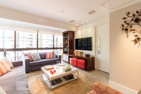 Sala de apartamento para alugar com 2 quartos, 120m² em Itaim Bibi, São Paulo
