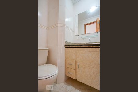 Banheiro social de apartamento para alugar com 2 quartos, 50m² em Jardim Ibitirama, São Paulo