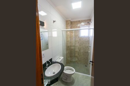 Banheiro de kitnet/studio para alugar com 1 quarto, 32m² em Vila Prudente, São Paulo