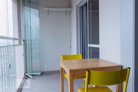 Varanda gourmet de kitnet/studio para alugar com 1 quarto, 34m² em Ipiranga, São Paulo