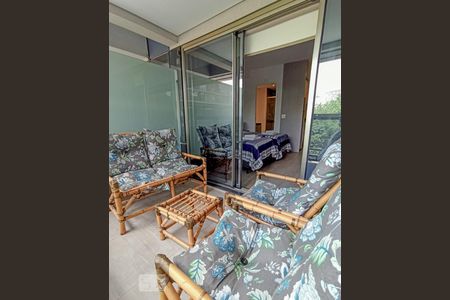 Varanda de kitnet/studio para alugar com 1 quarto, 28m² em República, São Paulo