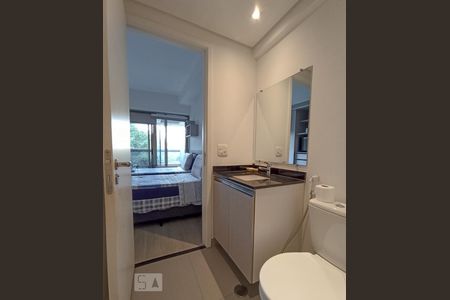 Studio para alugar com 28m², 1 quarto e sem vagaBanheiro