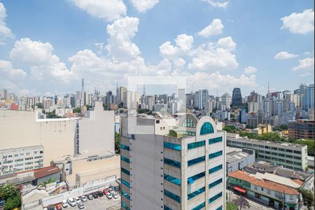 Vista da Varanda da Sala de apartamento à venda com 1 quarto, 33m² em Bela Vista, São Paulo