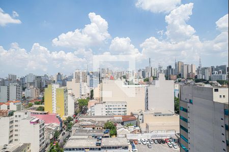 Vista da Varanda da Sala de apartamento à venda com 1 quarto, 33m² em Bela Vista, São Paulo