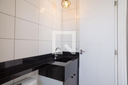 Banheiro da Suíte de apartamento para alugar com 1 quarto, 33m² em Bela Vista, São Paulo