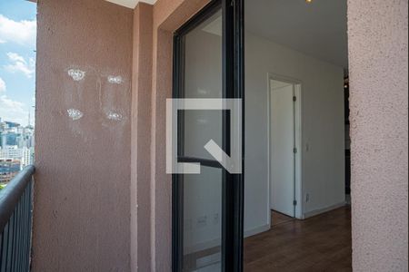 Varanda da Sala de apartamento à venda com 1 quarto, 33m² em Bela Vista, São Paulo