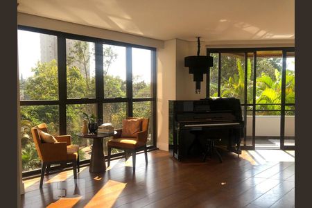 sala de apartamento à venda com 3 quartos, 200m² em Jardim Fonte do Morumbi, São Paulo