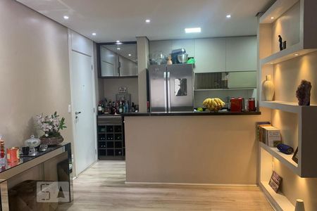Sala de apartamento à venda com 2 quartos, 75m² em Parque Reboucas, São Paulo