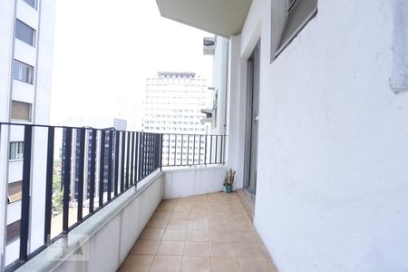 Varanda de apartamento para alugar com 1 quarto, 33m² em Bela Vista, São Paulo