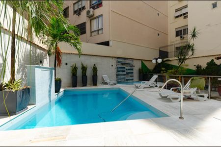 Área comum - Piscina de apartamento à venda com 2 quartos, 78m² em Ipanema, Rio de Janeiro