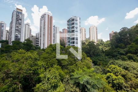 Vista da Varanda de apartamento para alugar com 1 quarto, 60m² em Jardim Fonte do Morumbi, São Paulo
