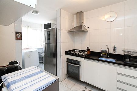 Cozinha de apartamento à venda com 3 quartos, 73m² em Vila Antonieta, São Paulo