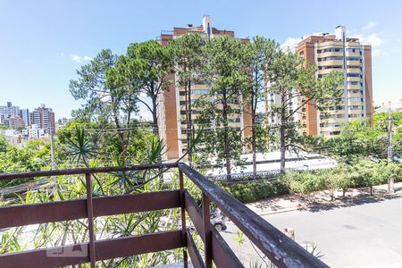 Varanda da Sala de apartamento à venda com 3 quartos, 110m² em Bela Vista, Porto Alegre