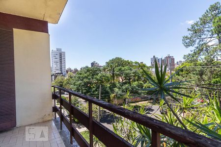 Varanda da Sala de apartamento à venda com 3 quartos, 110m² em Bela Vista, Porto Alegre