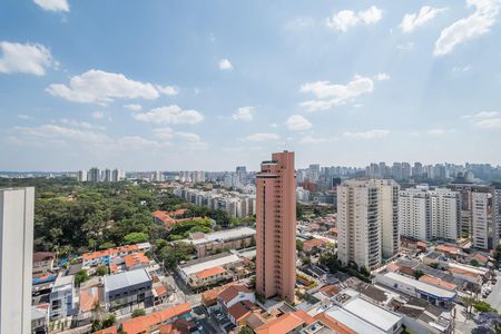 Vista de apartamento à venda com 2 quartos, 47m² em Chácara Santo Antônio (zona Sul), São Paulo