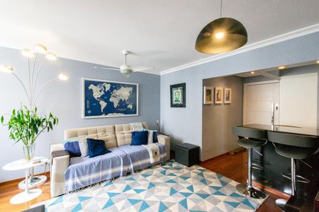 Sala de apartamento à venda com 2 quartos, 68m² em Moema, São Paulo