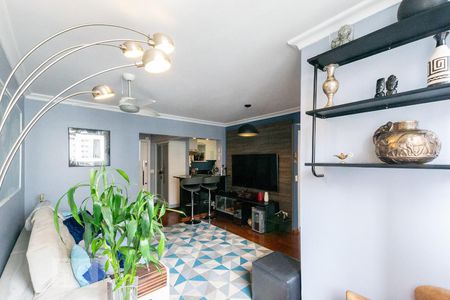 Sala de apartamento à venda com 2 quartos, 68m² em Moema, São Paulo