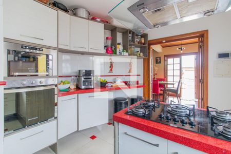 Cozinha de casa à venda com 3 quartos, 165m² em Santa Tereza, Porto Alegre