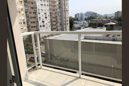 Varanda da Sala de apartamento para alugar com 2 quartos, 74m² em Anil, Rio de Janeiro