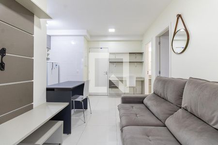 Sala de apartamento para alugar com 1 quarto, 35m² em Aclimação, São Paulo
